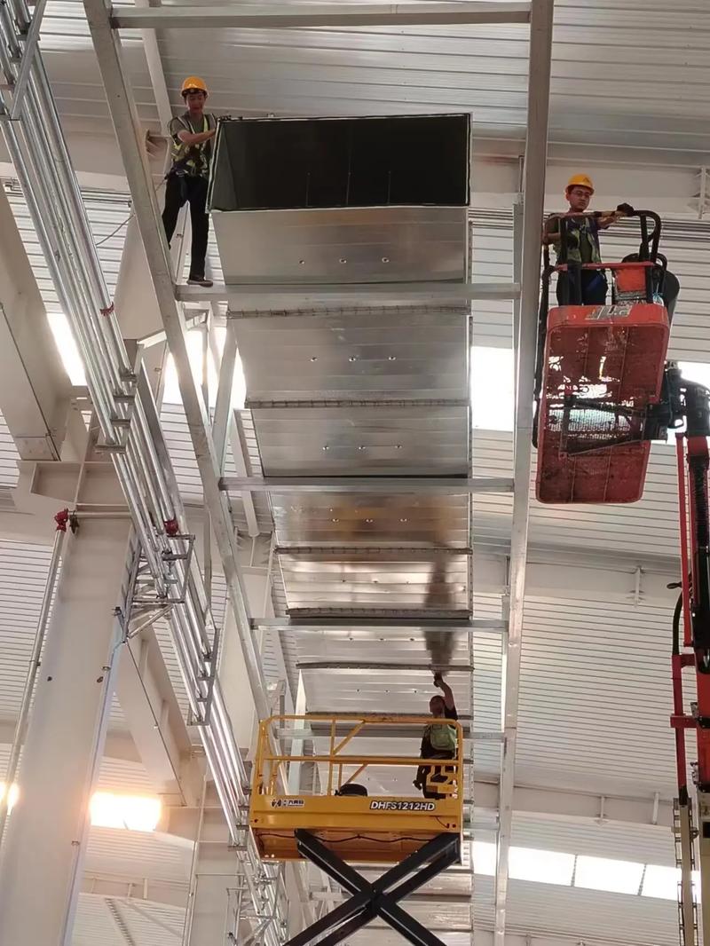 沃尔沃施工现场 通风管道与消防排烟工程的关键作用